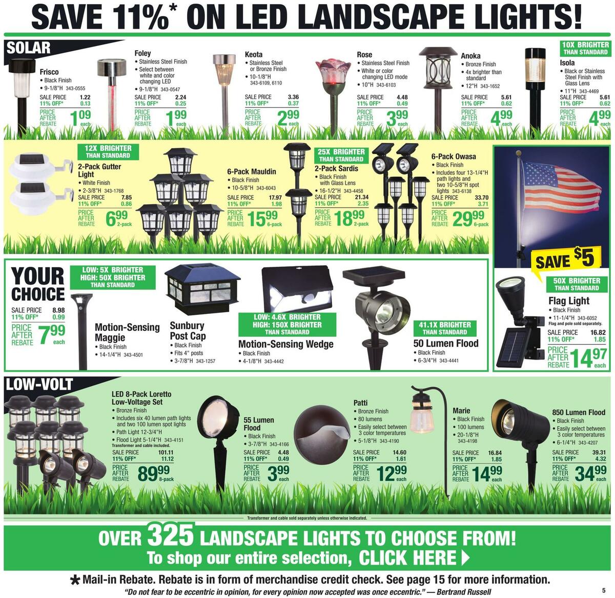 Menards Weekly Ad from May 25