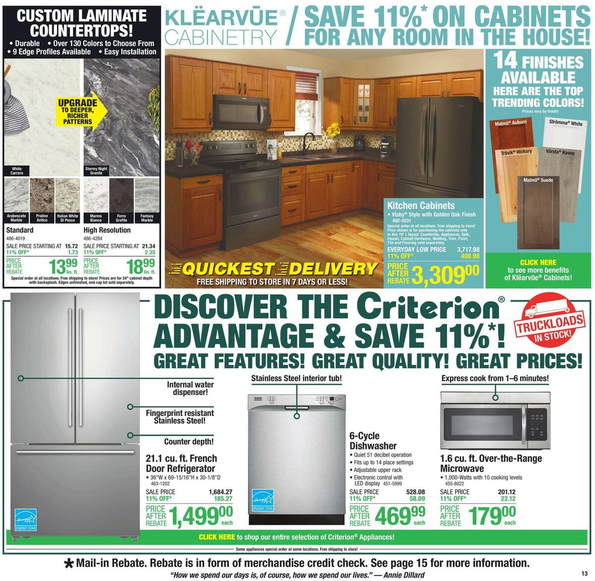 Menards Weekly Ad from June 1