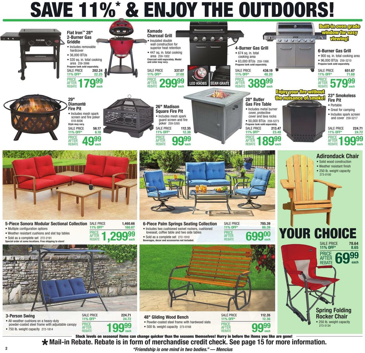Menards Weekly Ad from June 1