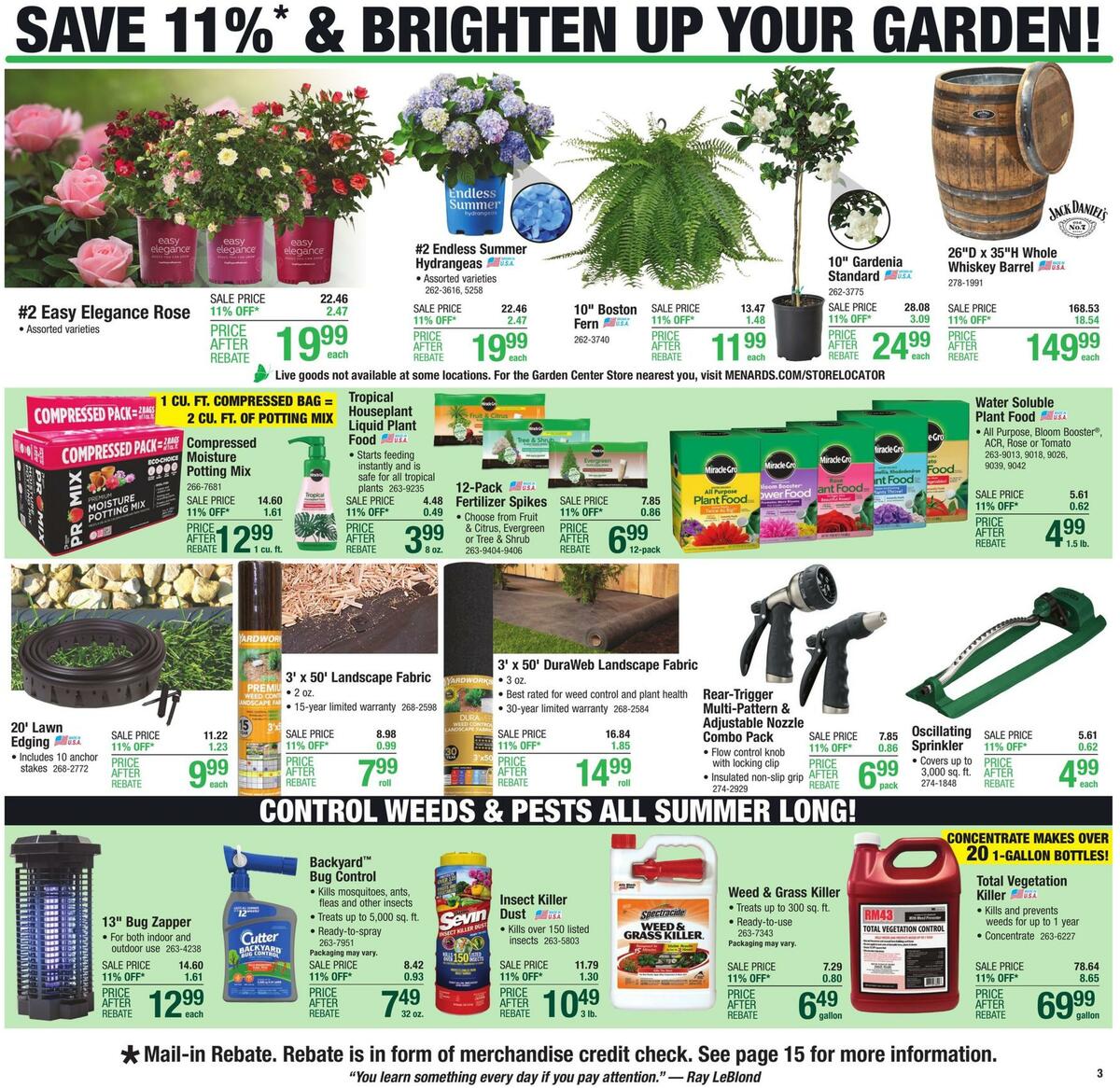 Menards Weekly Ad from June 1