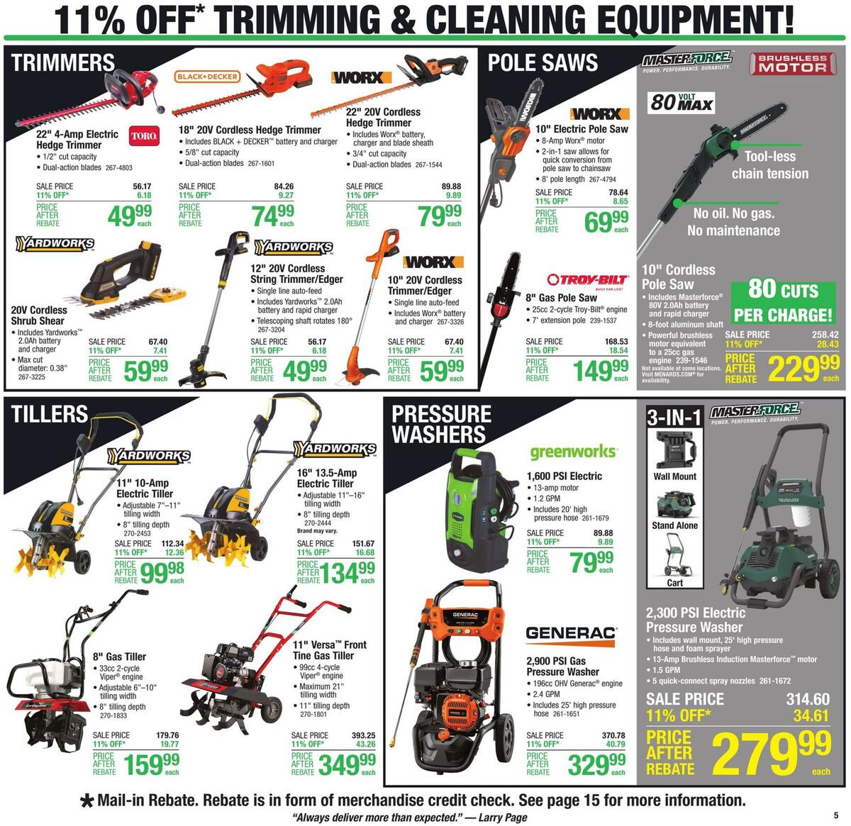 Menards Weekly Ad from June 1