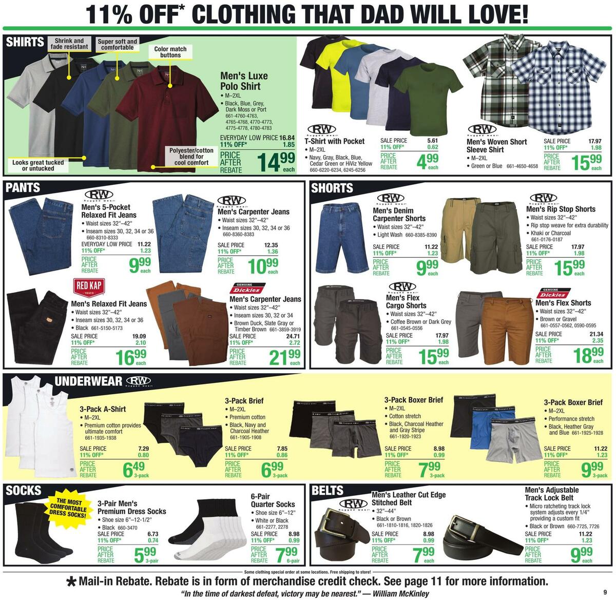 Menards Weekly Ad from June 8