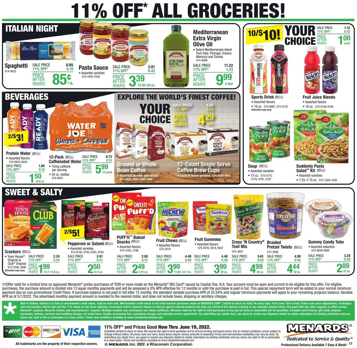 Menards Weekly Ad from June 8