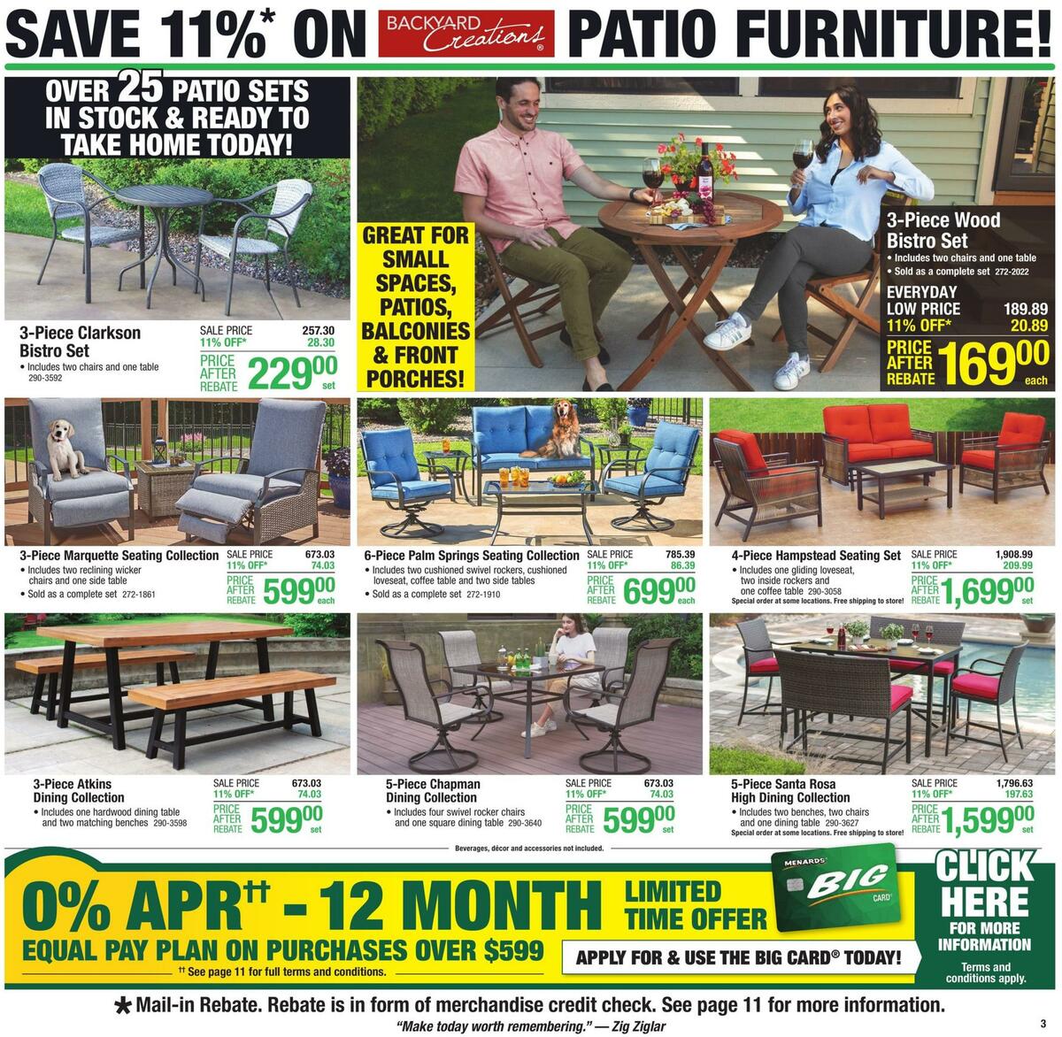 Menards Weekly Ad from June 8