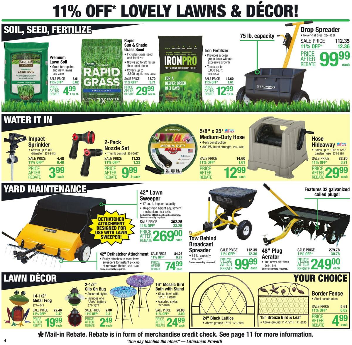 Menards Weekly Ad from June 8