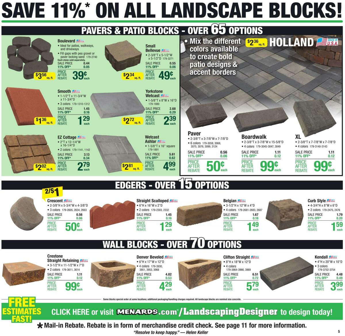 Menards Weekly Ad from June 8