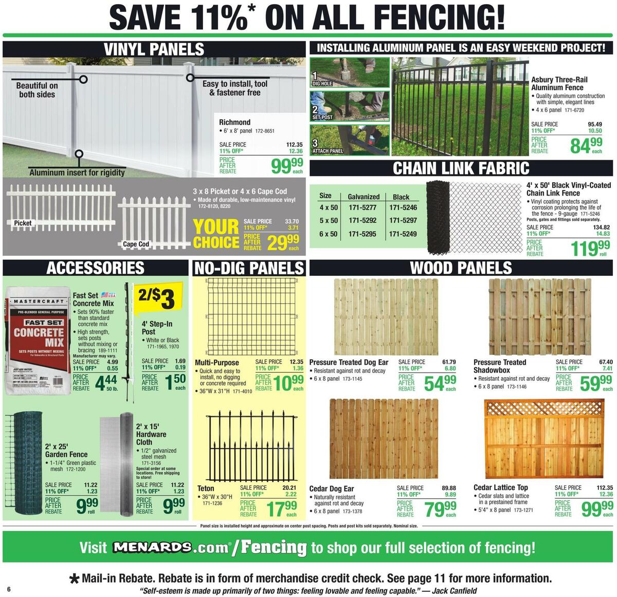 Menards Weekly Ad from June 8