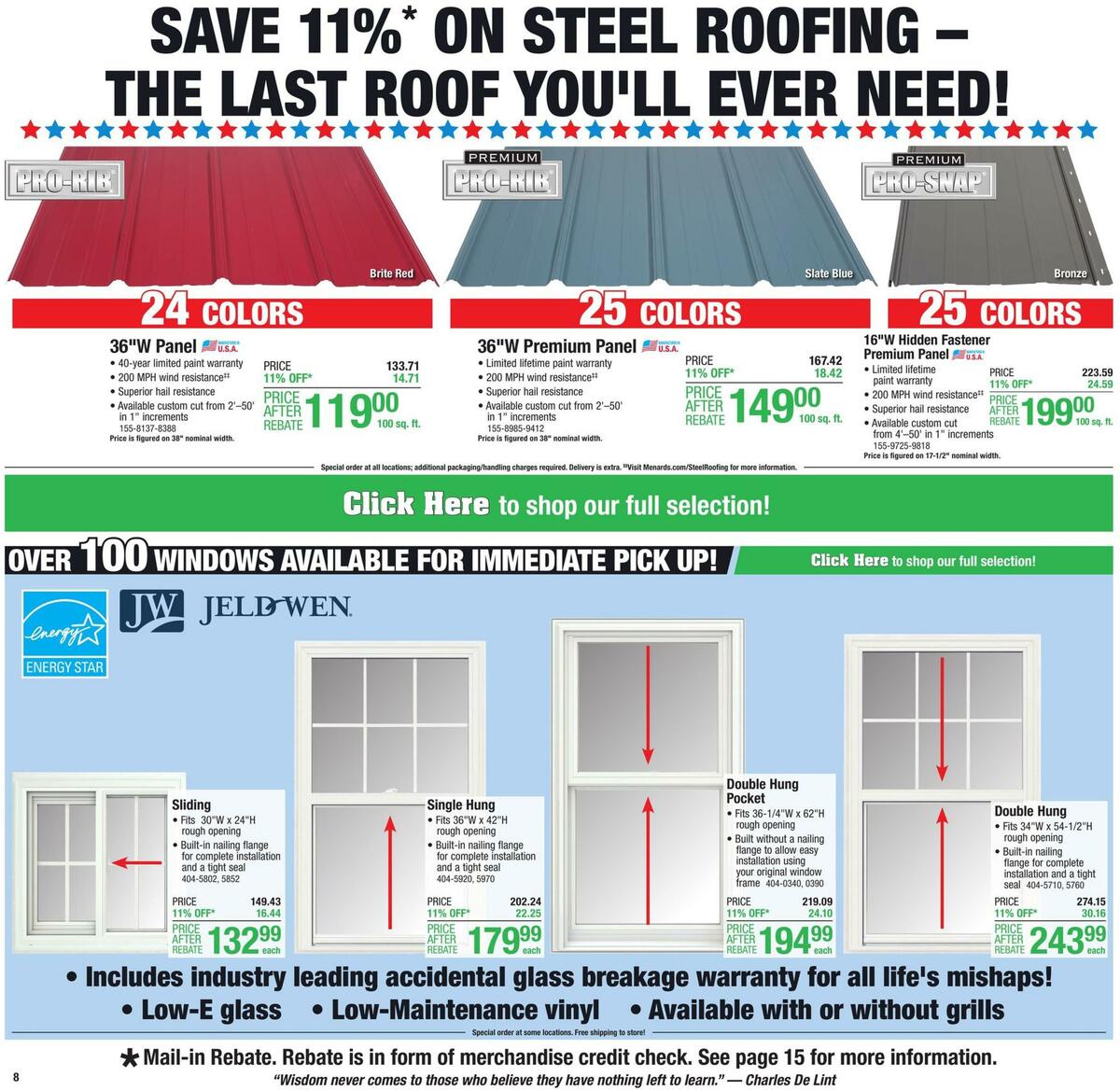 Menards Weekly Ad from June 22
