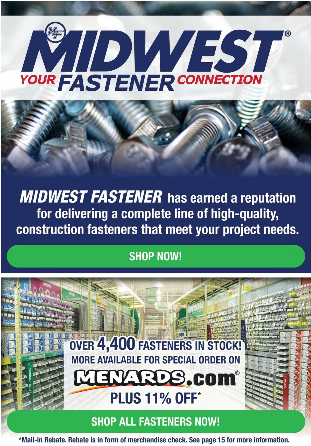 Menards Weekly Ad from June 22