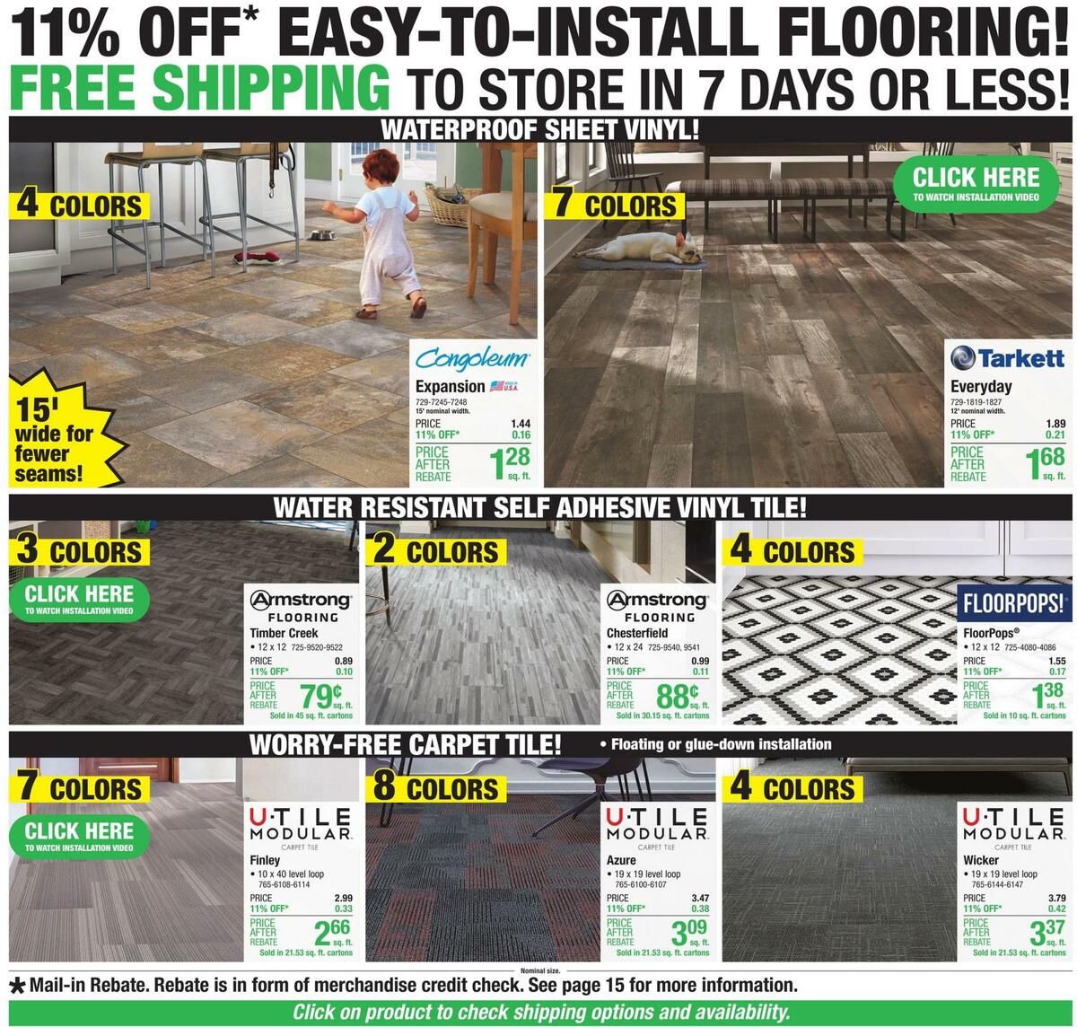 Menards Weekly Ad from June 22