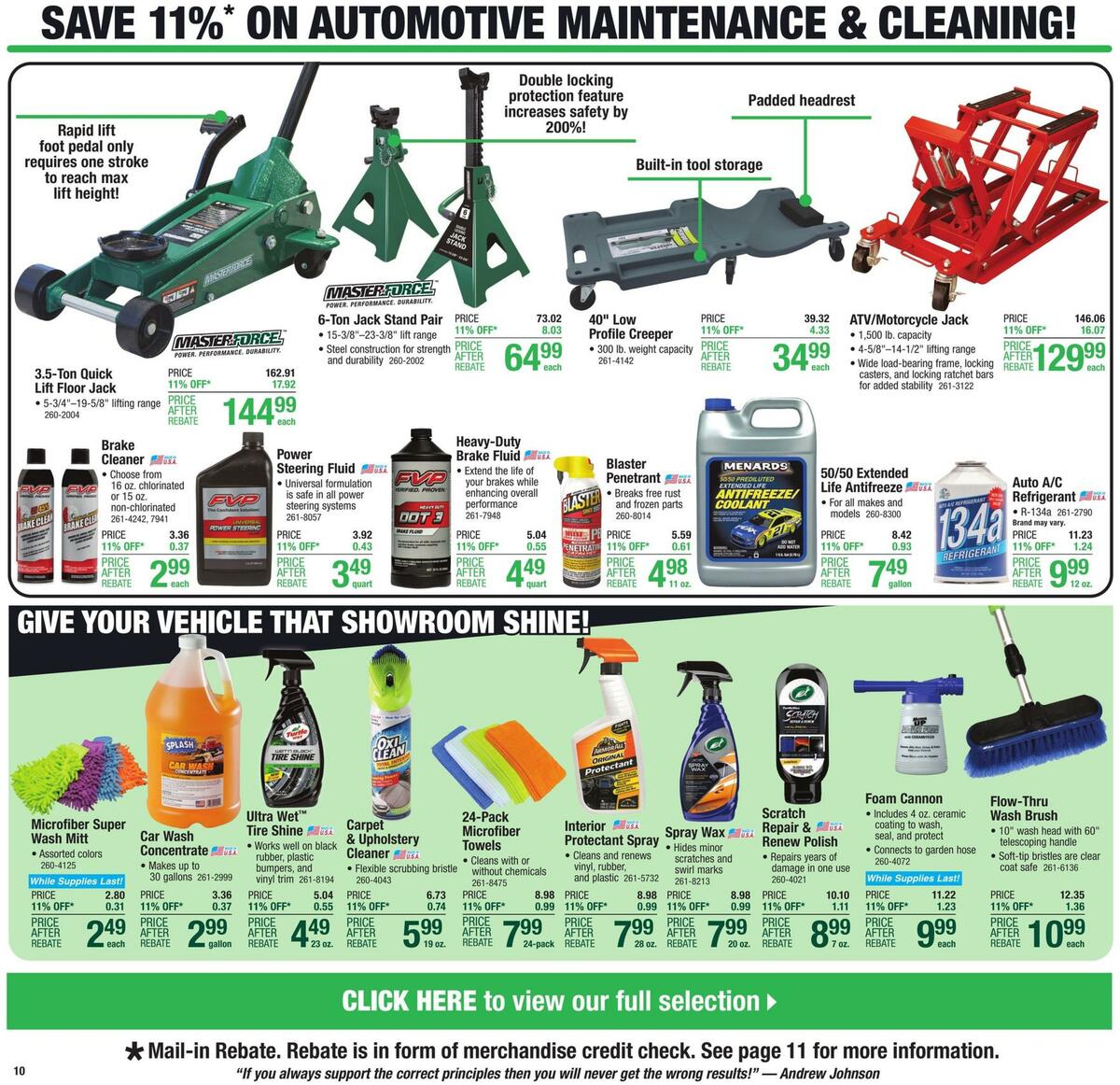 Menards Weekly Ad from June 29