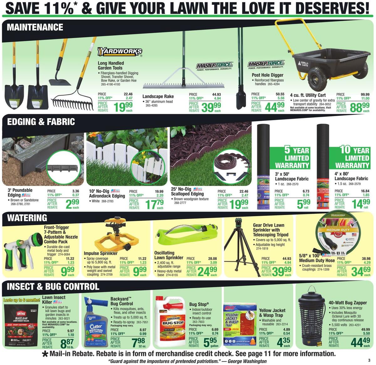 Menards Weekly Ad from June 29