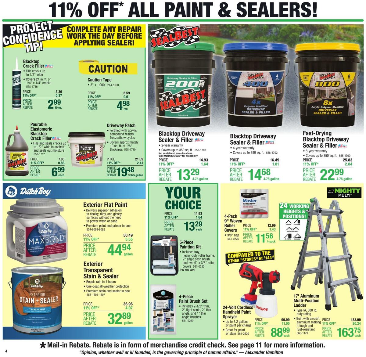 Menards Weekly Ad from June 29