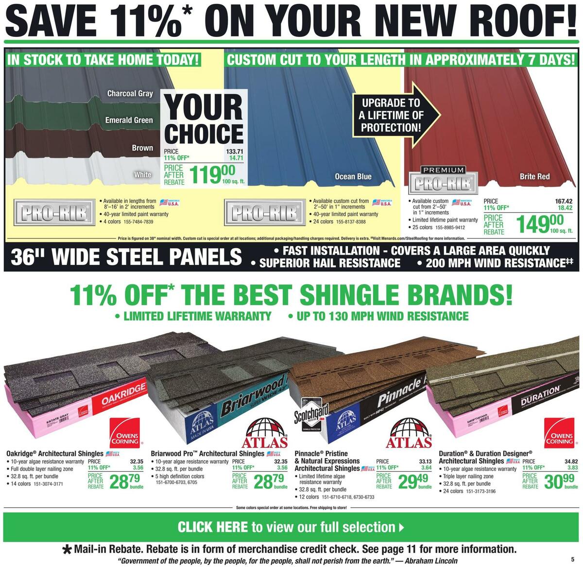 Menards Weekly Ad from June 29