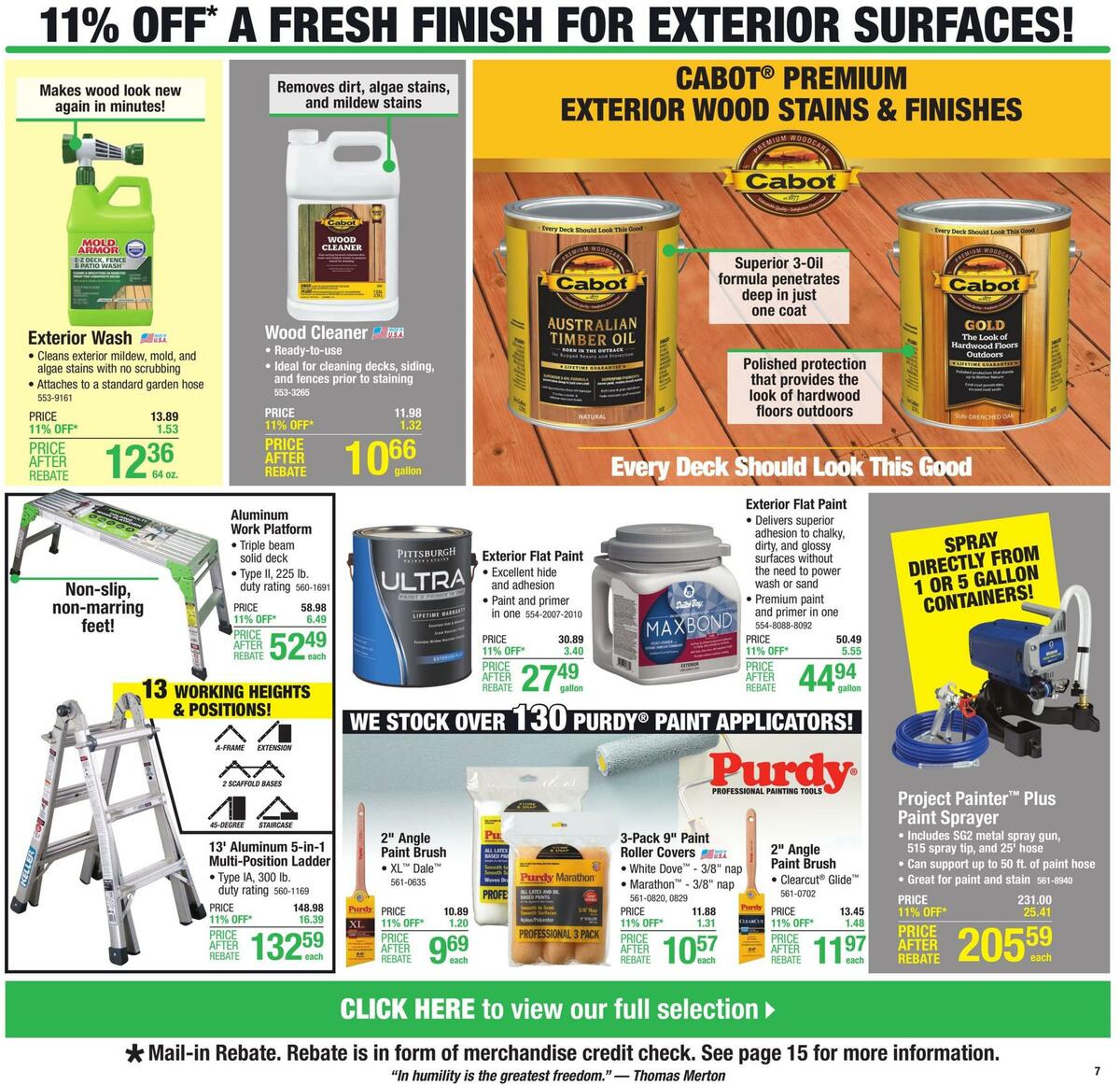 Menards Weekly Ad from July 6