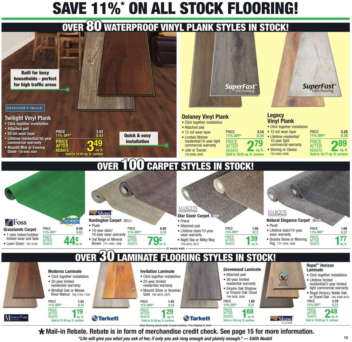 Menards Weekly Ad from July 13