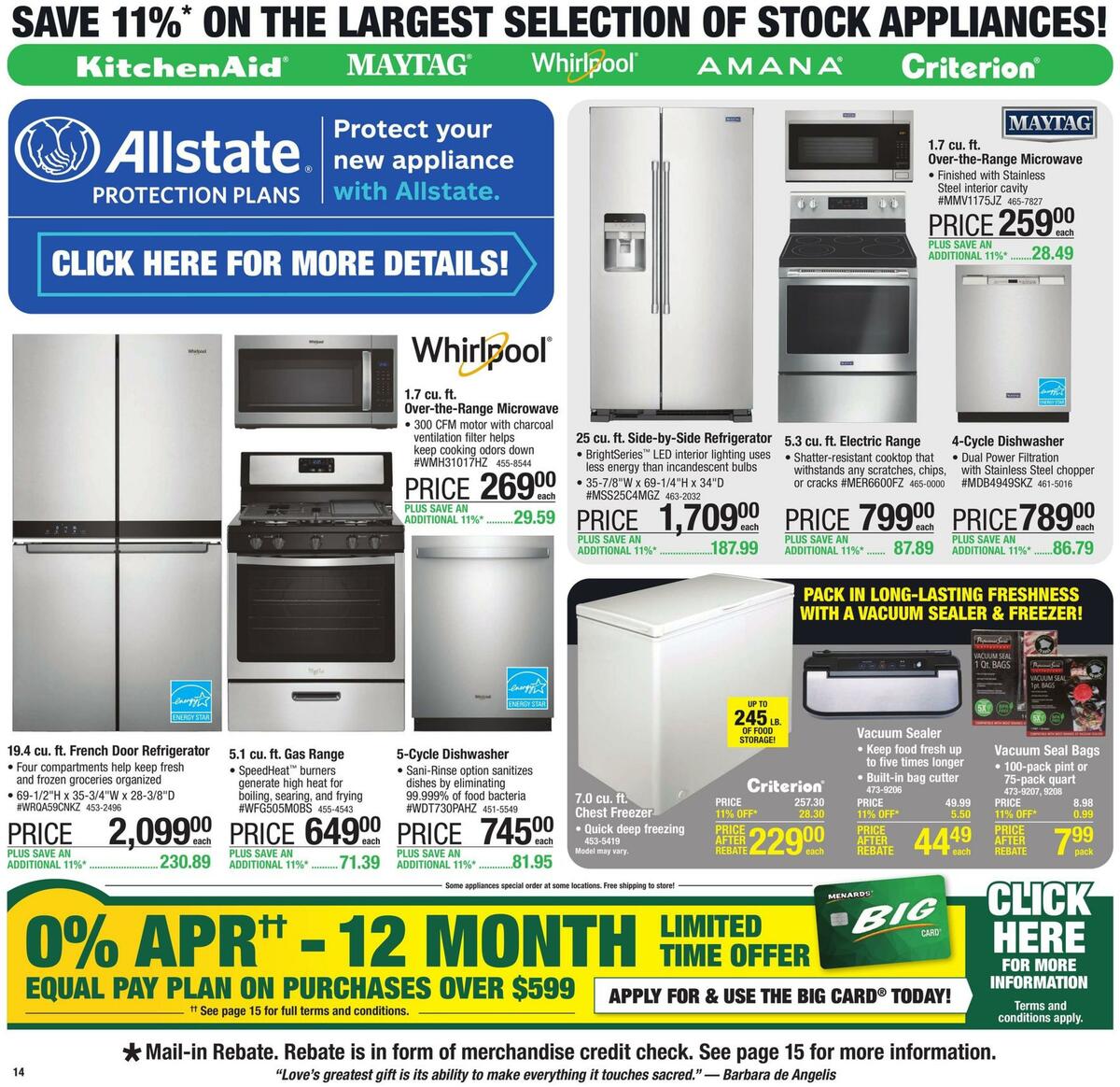 Menards Weekly Ad from July 13