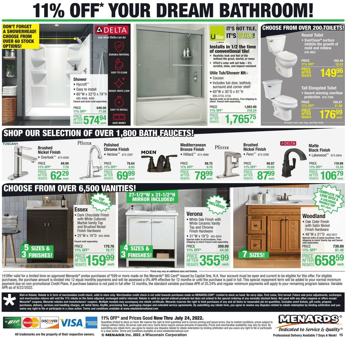 Menards Weekly Ad from July 13