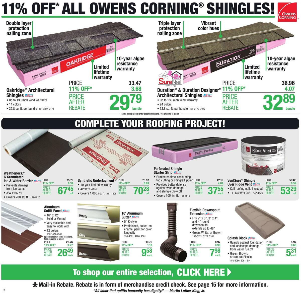 Menards Weekly Ad from July 13