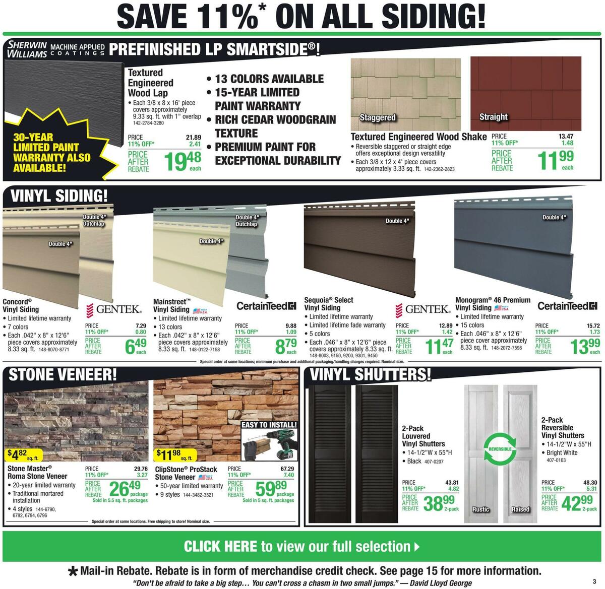 Menards Weekly Ad from July 13