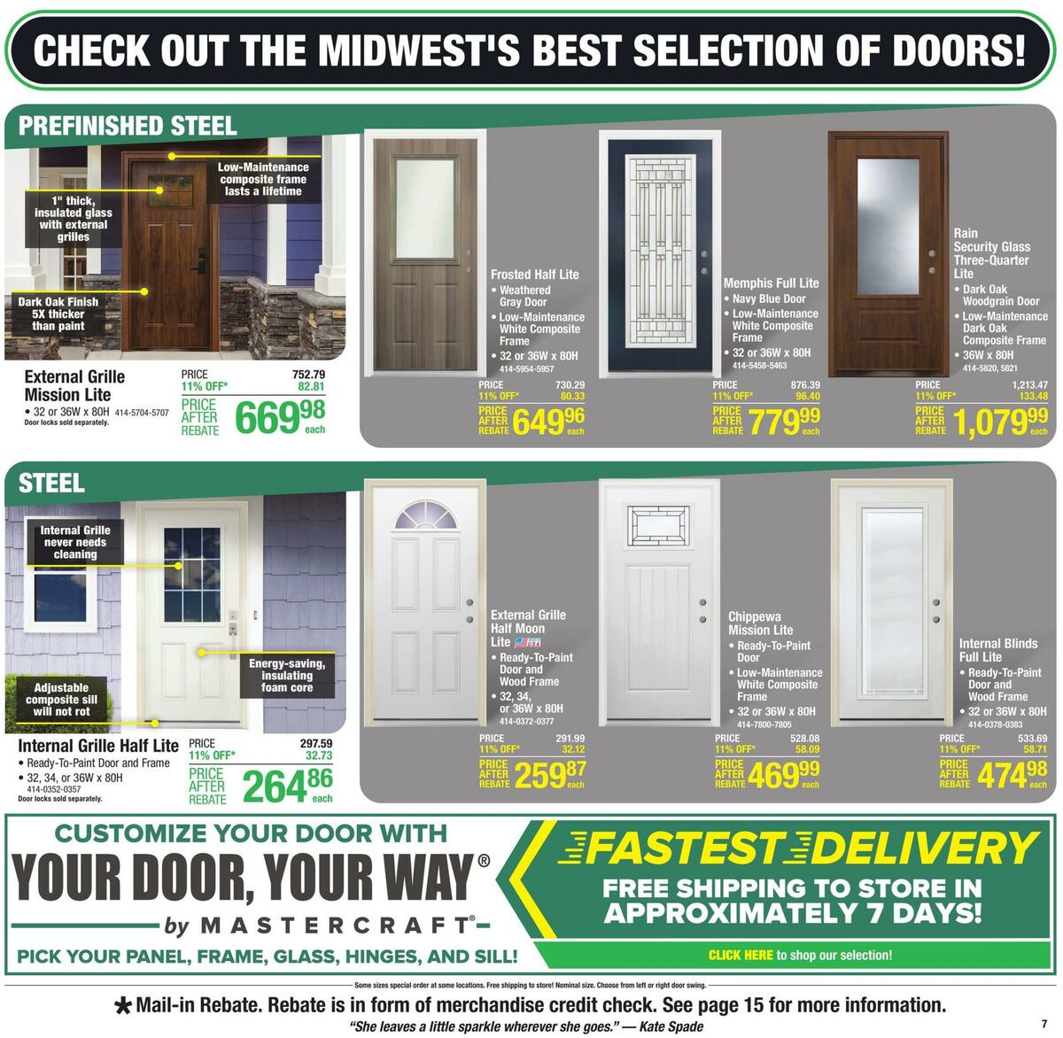 Menards Weekly Ad from July 21