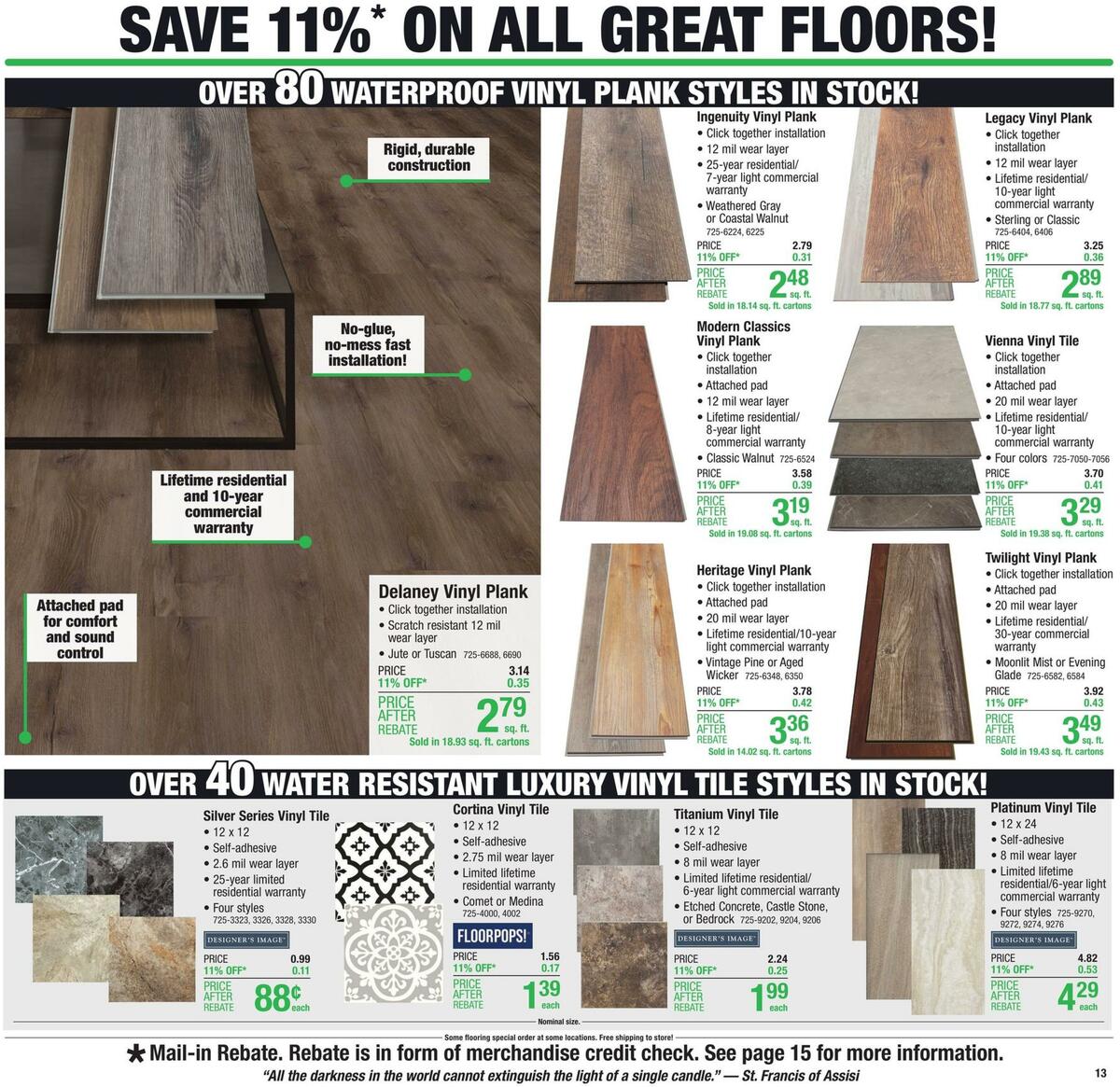 Menards Weekly Ad from July 21