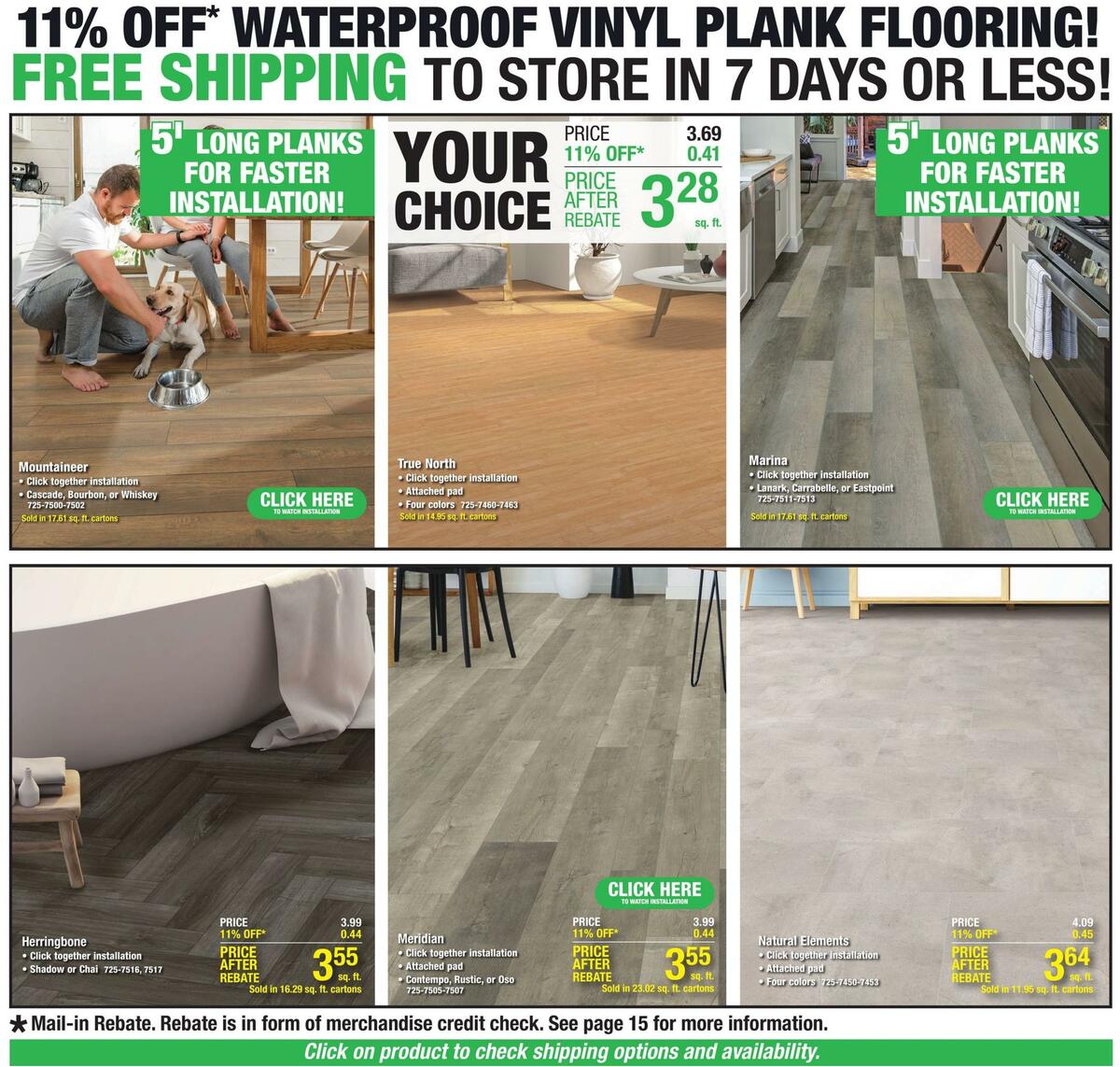 Menards Weekly Ad from July 21