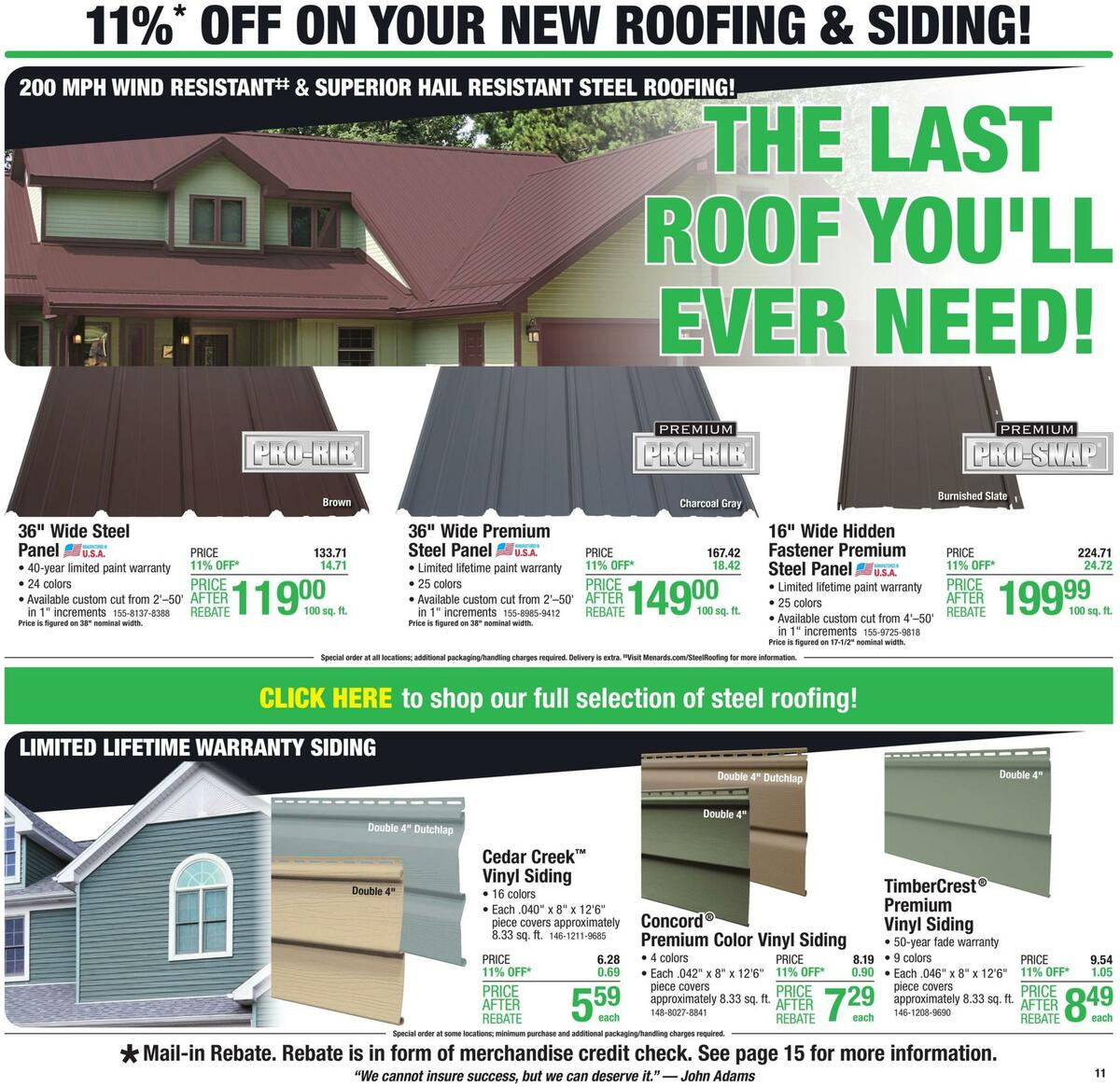 Menards Weekly Ad from July 28