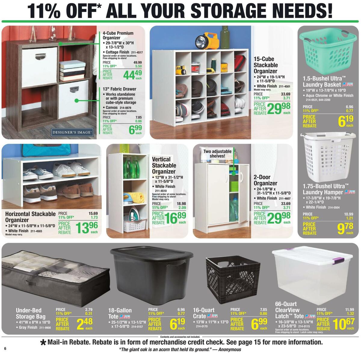 Menards Weekly Ad from July 28