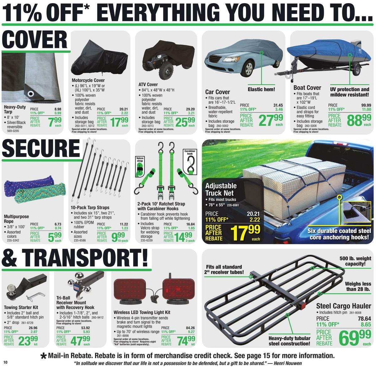 Menards Weekly Ad from August 3