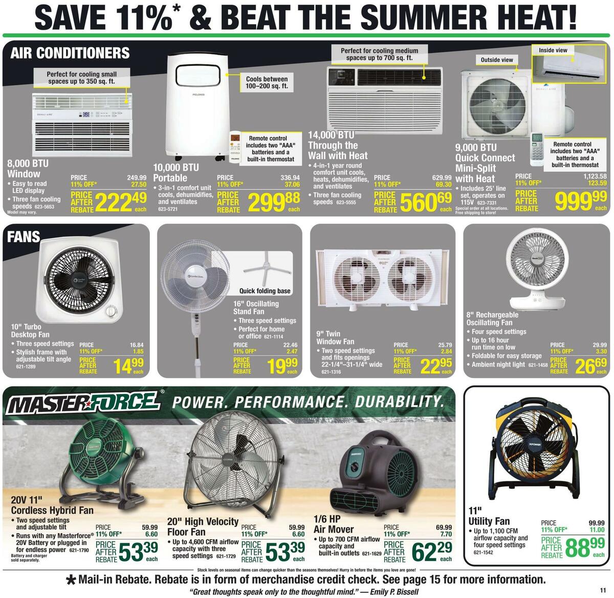 Menards Weekly Ad from August 3