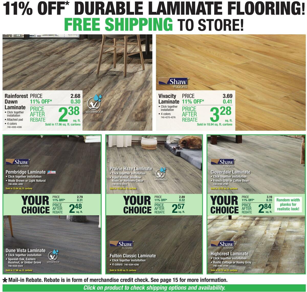 Menards Weekly Ad from August 3