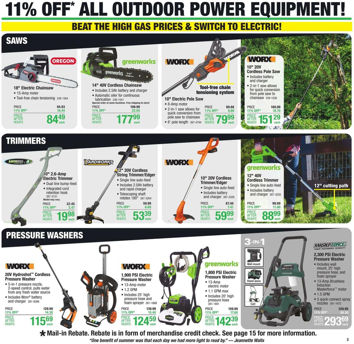 Menards Weekly Ad from August 3