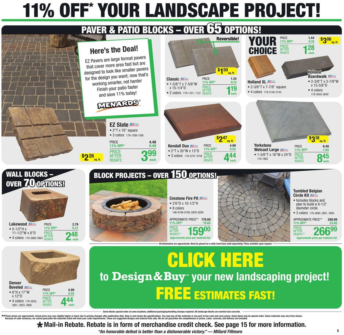 Menards Weekly Ad from August 3