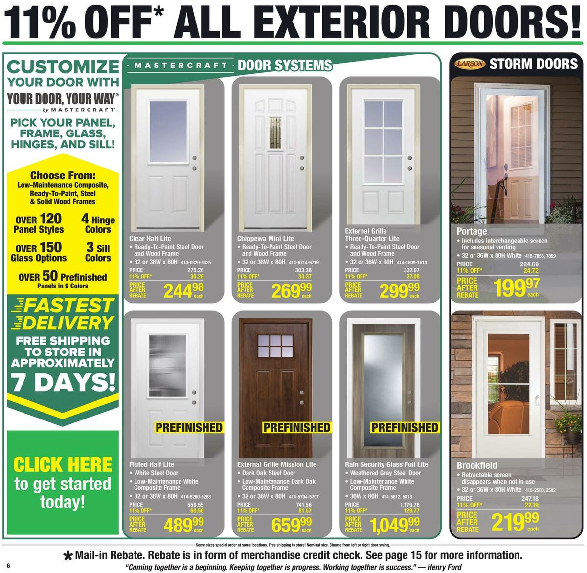 Menards Weekly Ad from August 3
