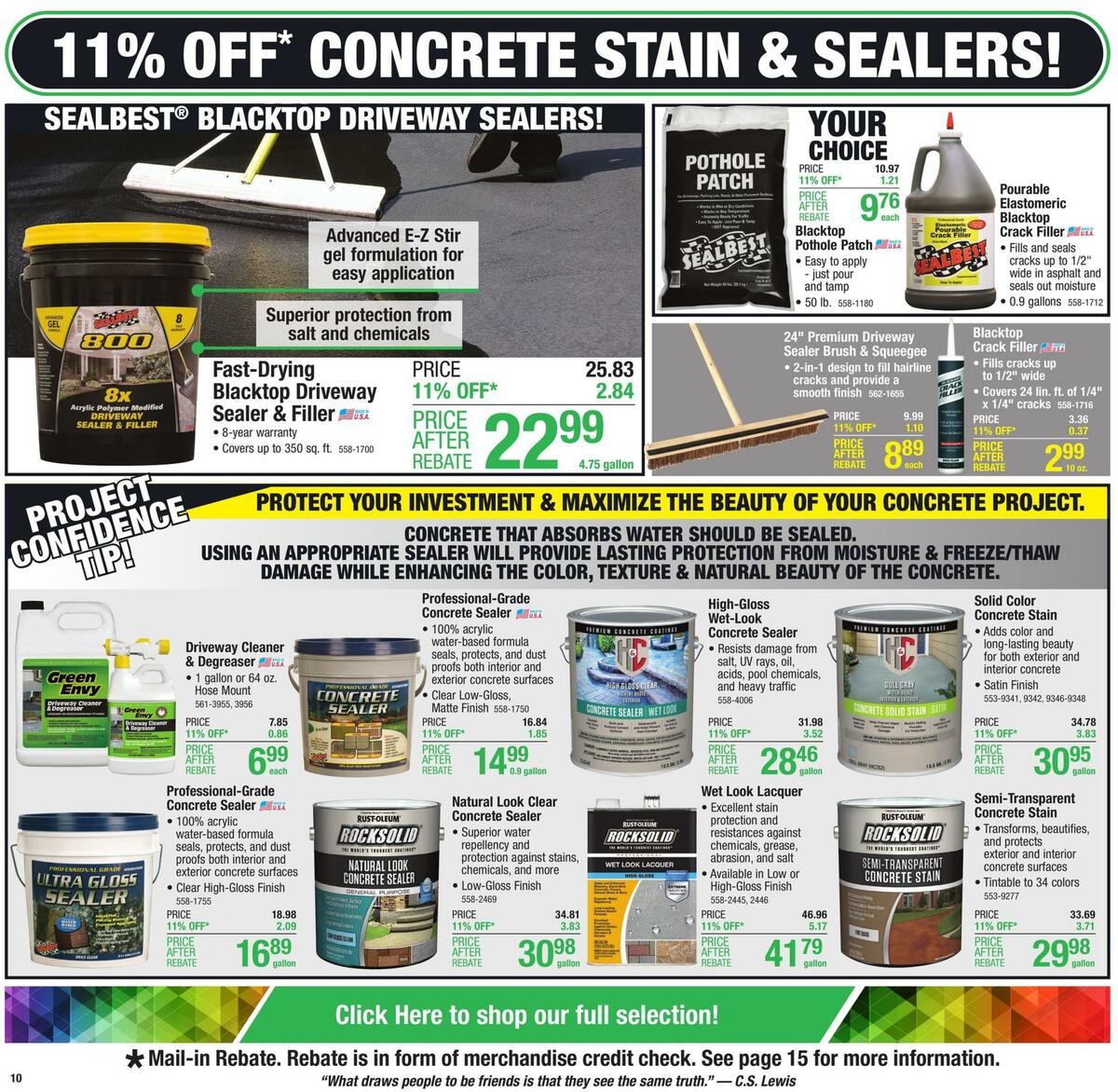 Menards Weekly Ad from August 11