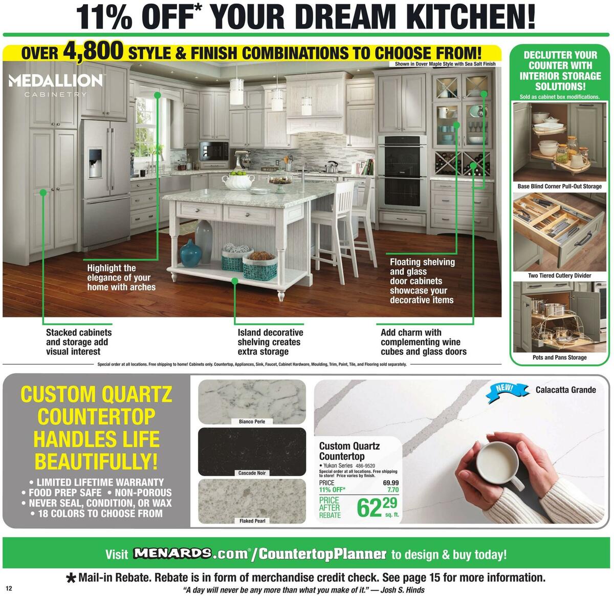 Menards Weekly Ad from August 11