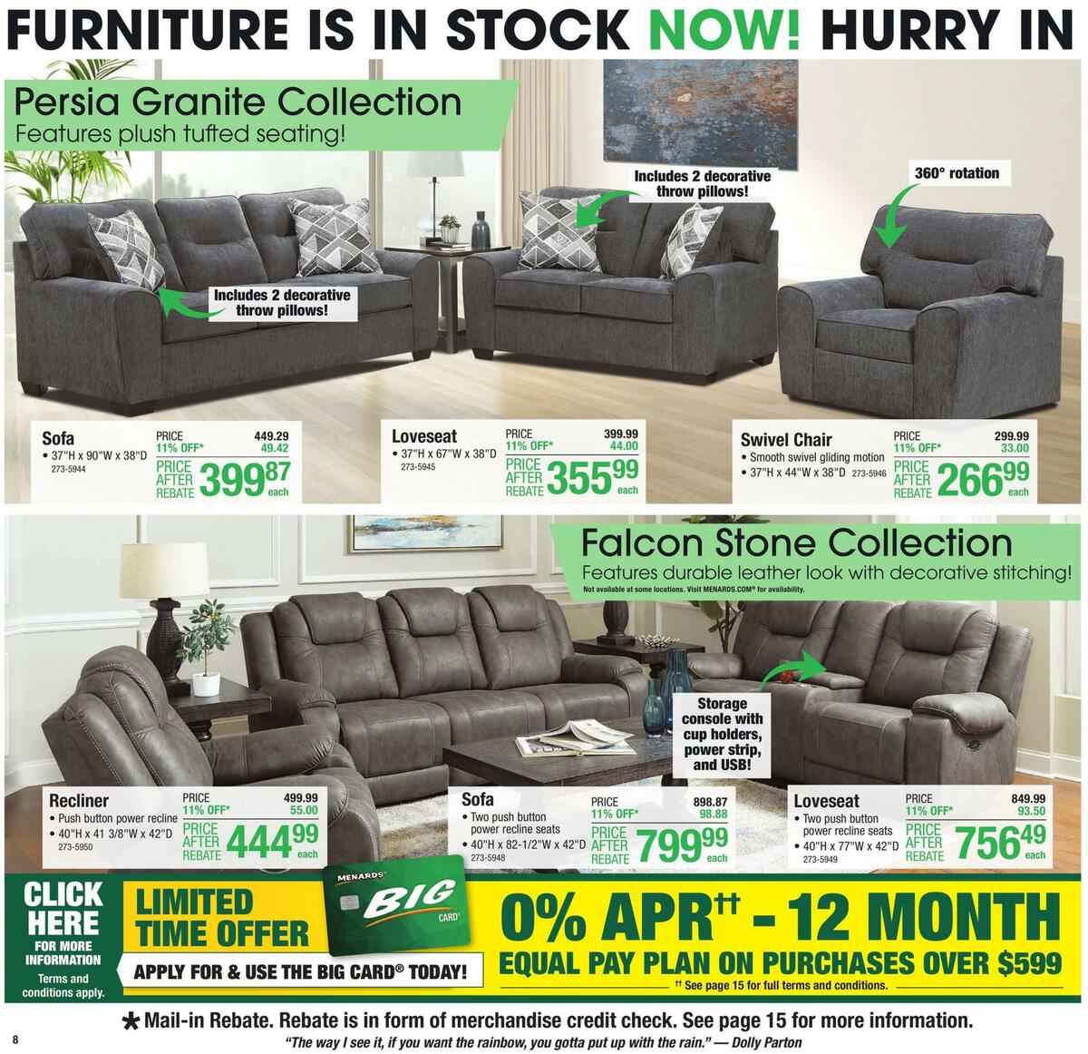Menards Weekly Ad from August 17