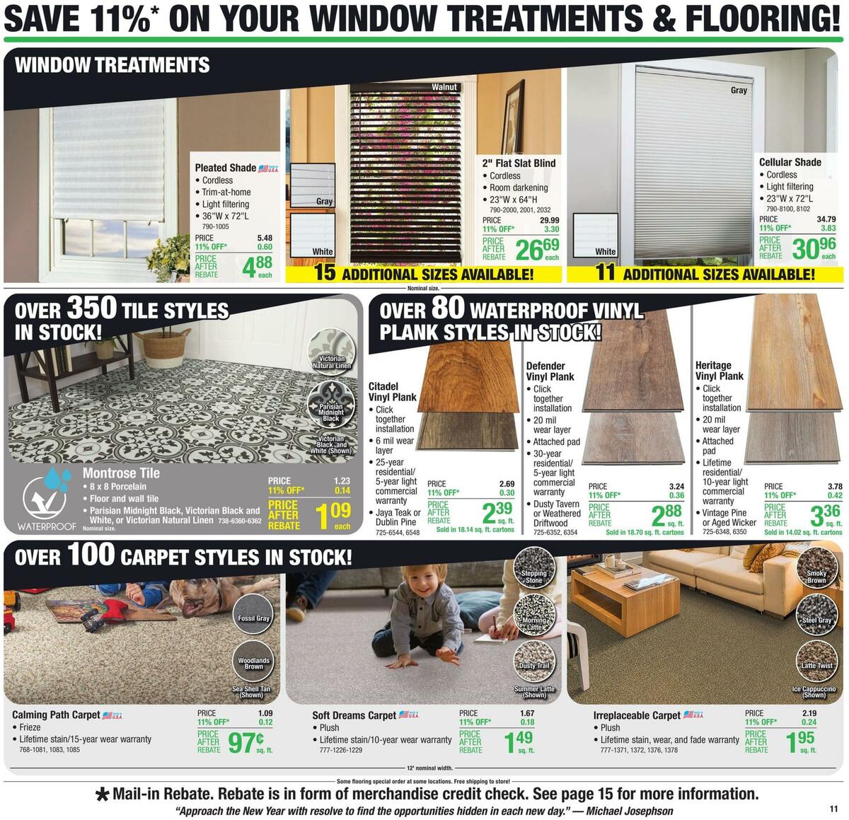 Menards Weekly Ad from August 17