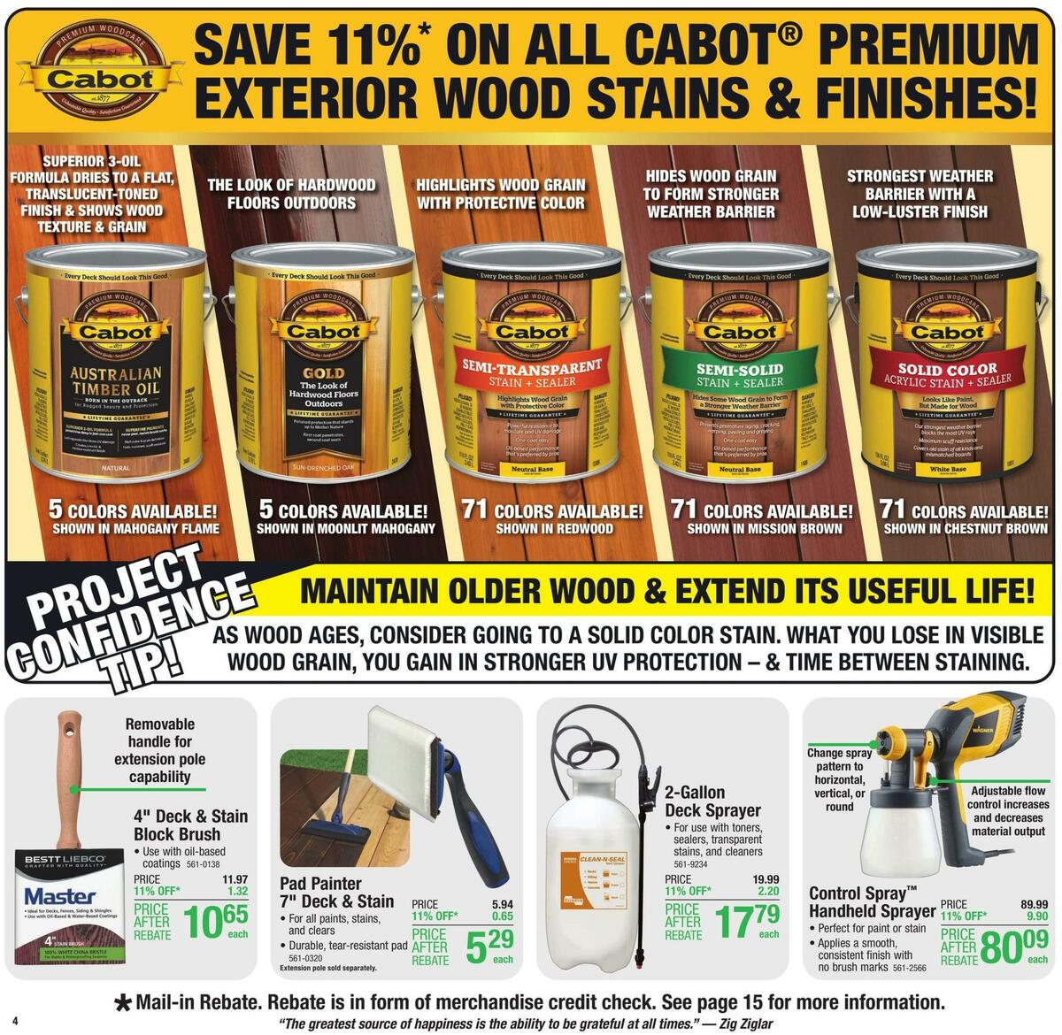 Menards Weekly Ad from August 17