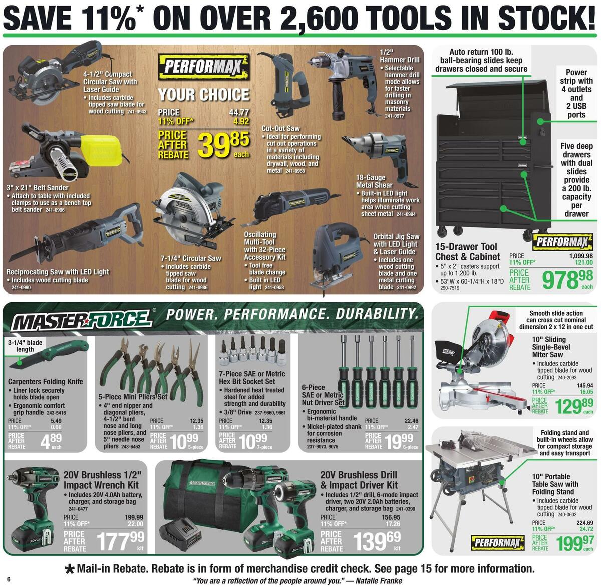 Menards Weekly Ad from August 17