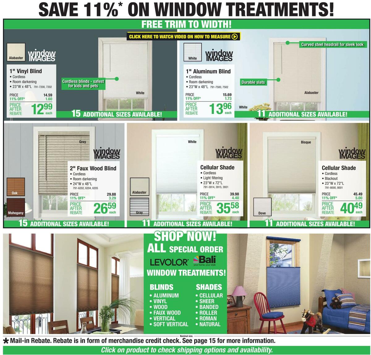 Menards Weekly Ad from August 25