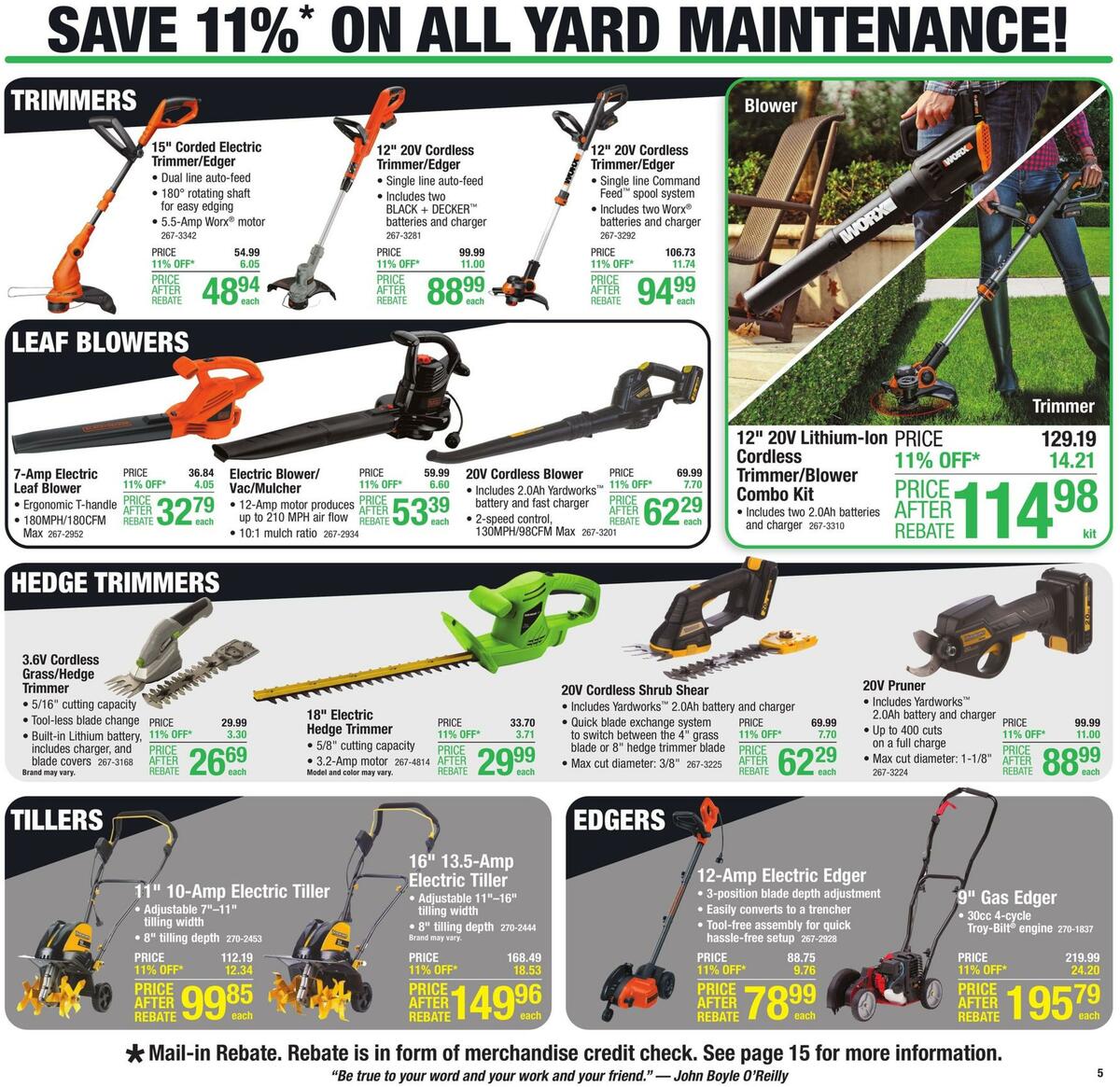 Menards Weekly Ad from August 25