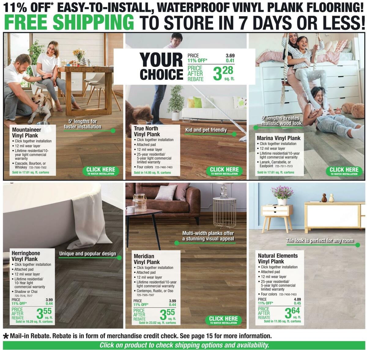 Menards Weekly Ad from August 31