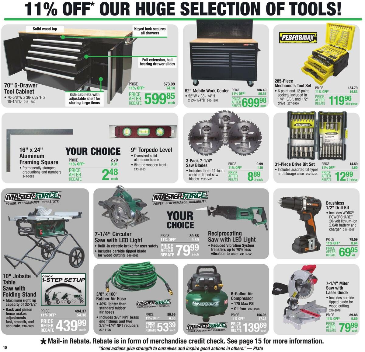 Menards Weekly Ad from August 31