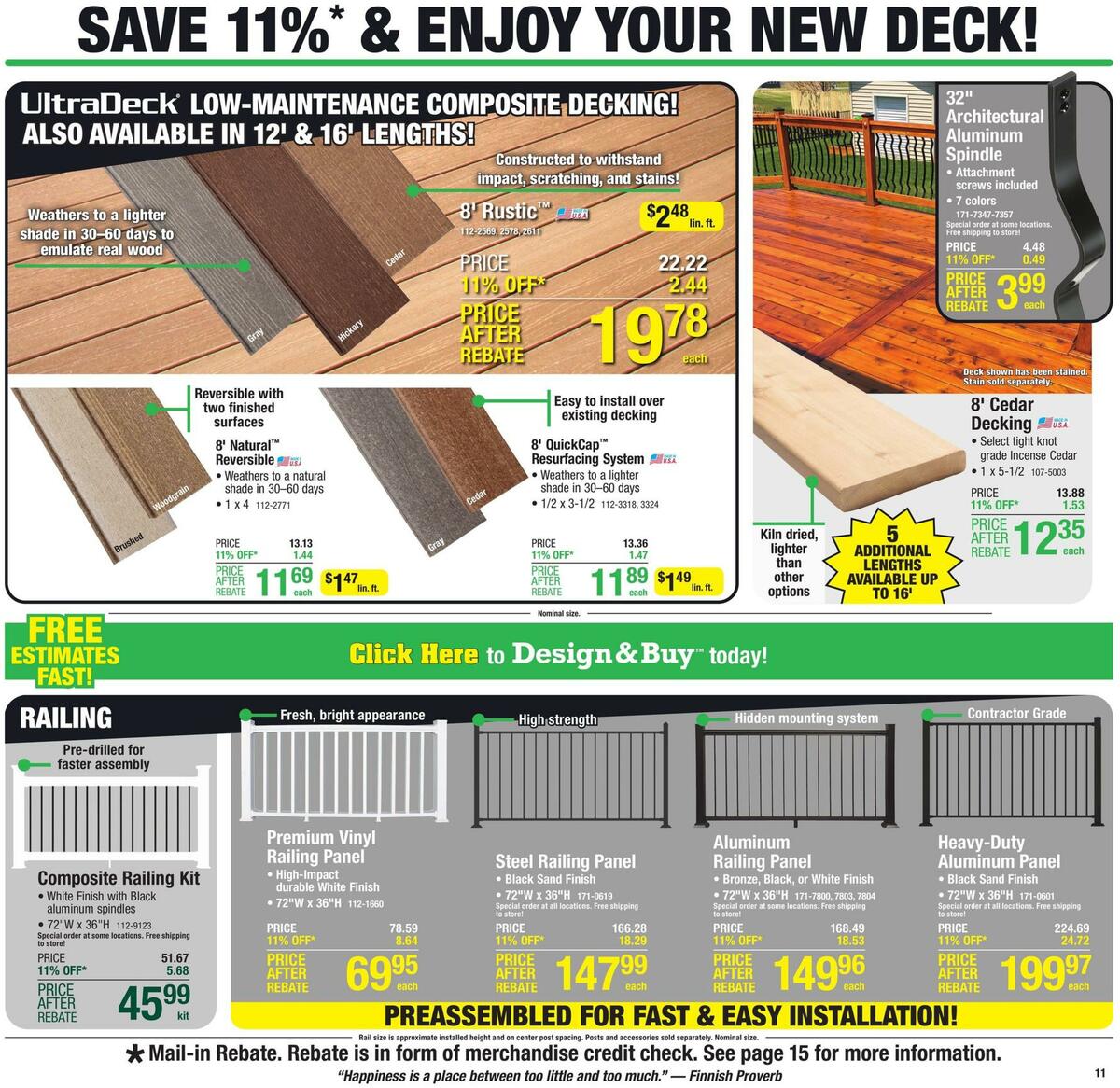 Menards Weekly Ad from August 31
