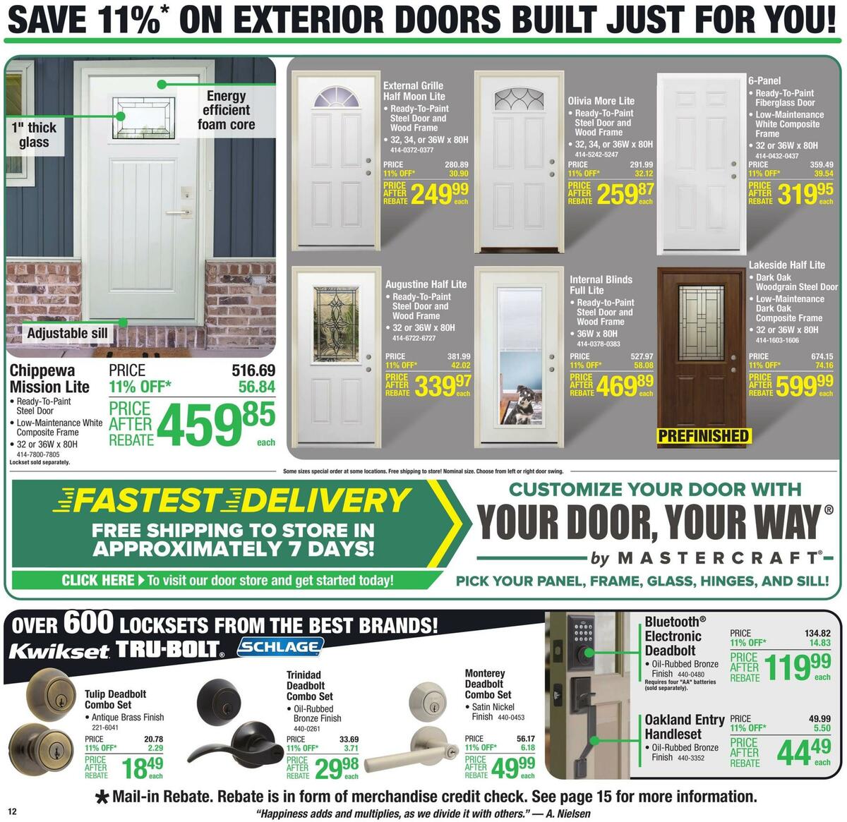 Menards Weekly Ad from August 31