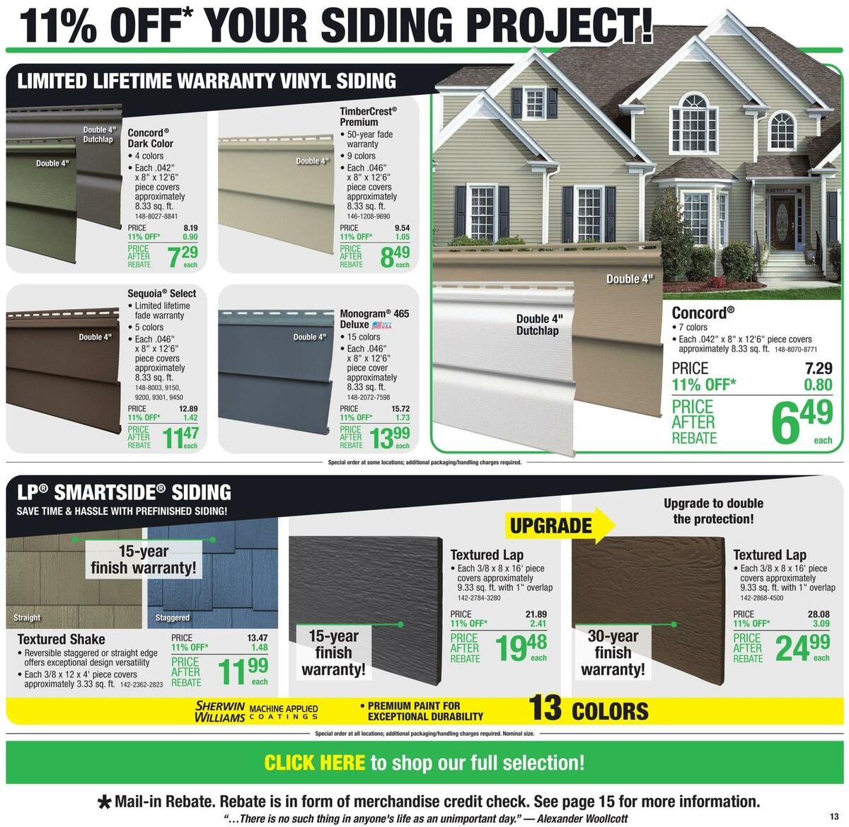 Menards Weekly Ad from August 31