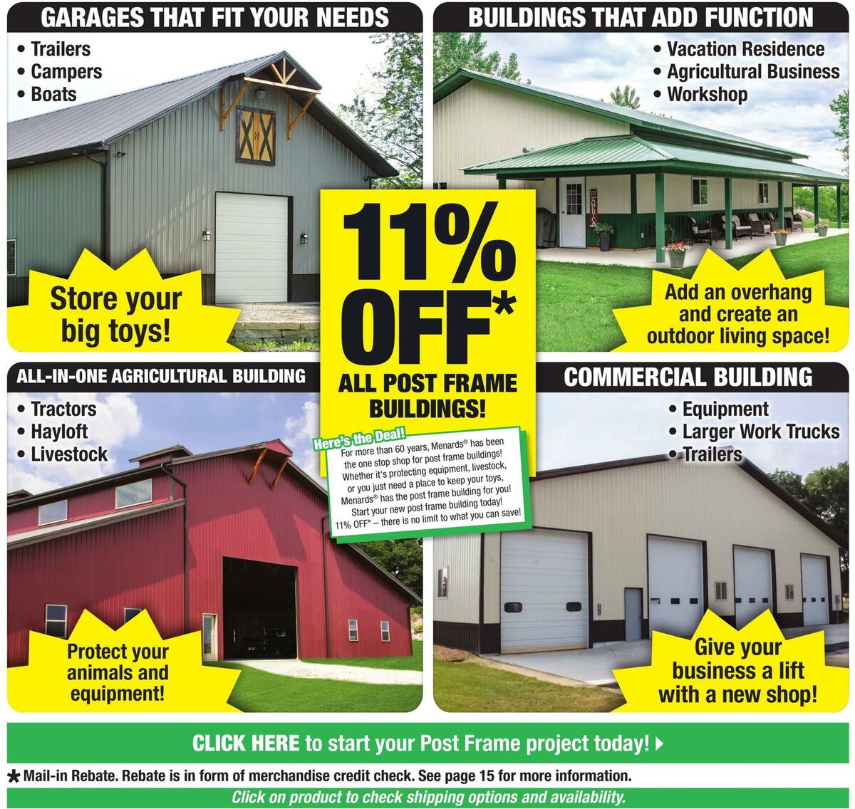 Menards Weekly Ad from August 31