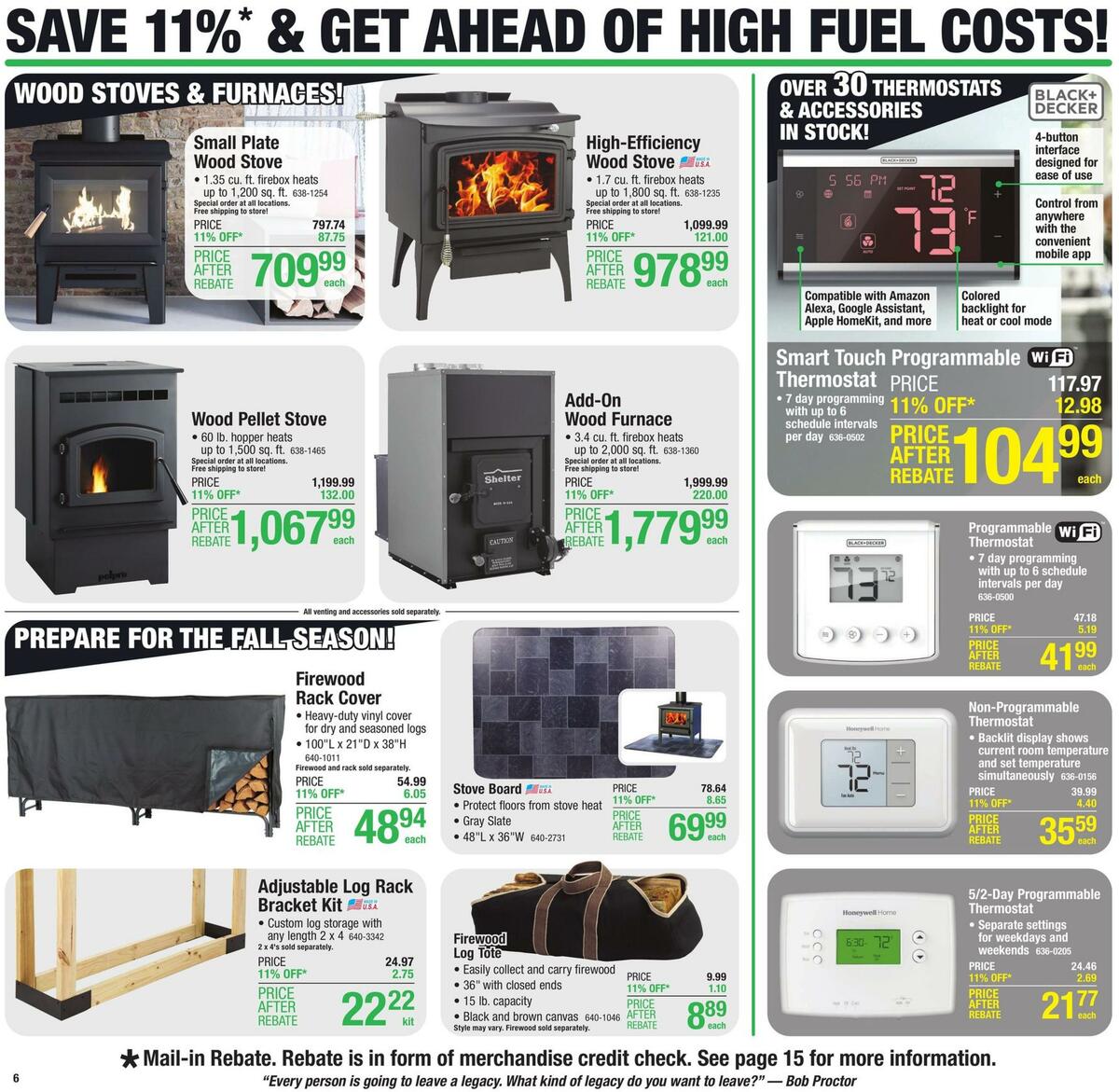 Menards Weekly Ad from August 31